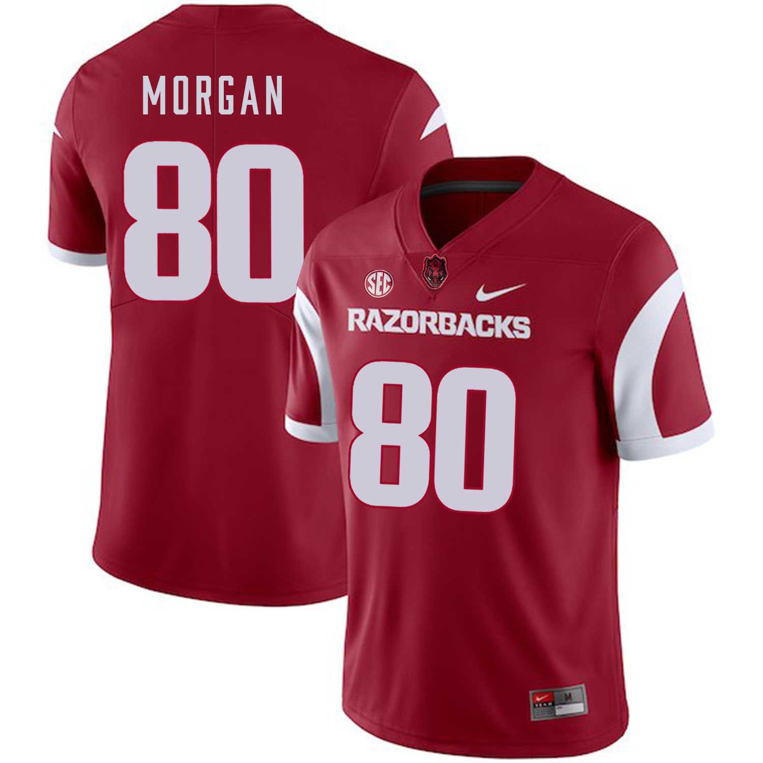 Arkansas Razorbacks 80 Drew Morgan Red College Football Jersey Dzhi,We sell and wholesale Arkansas Razorbacks 80 Drew Morgan Red College Football Jersey Dzhi on line form chian!